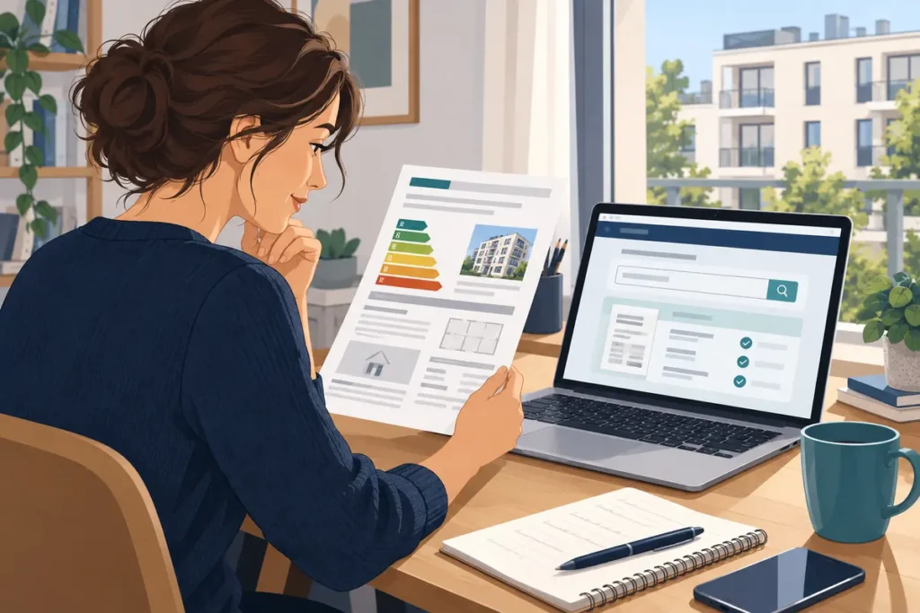 Vérifier un DPE reçu : numéro ADEME, logement et version du rapport